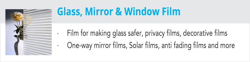 Glass Mirror Window Film Selection