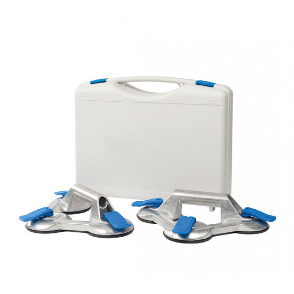 Pair Veribor Blue Line Triple Lifter (ALU) 100kg With Case