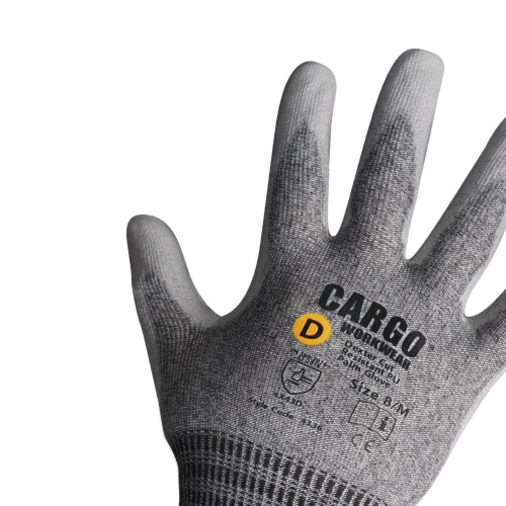 Cut Resistant Level 5/D Gloves With Extended Cuff - Medium