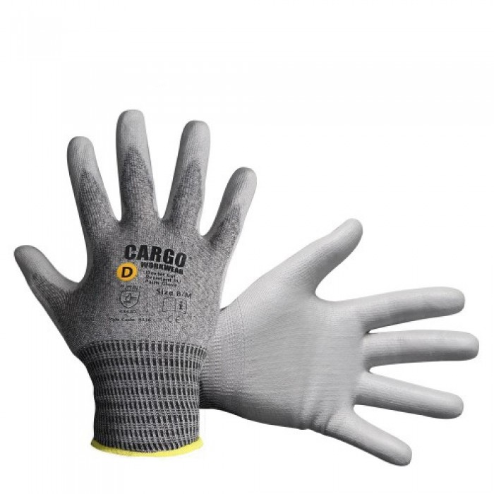 Cut Resistant Level 5/D Gloves With Extended Cuff - Small