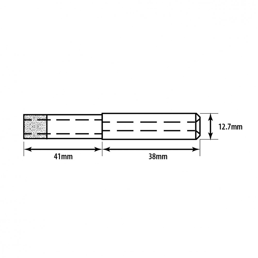 18mm Diamond Parallel Fit Electroplated Drill Bit