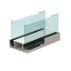 Double Glazed Base Profile - Silver Anodised