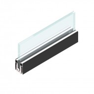 LED Track System With Full Covers - Black