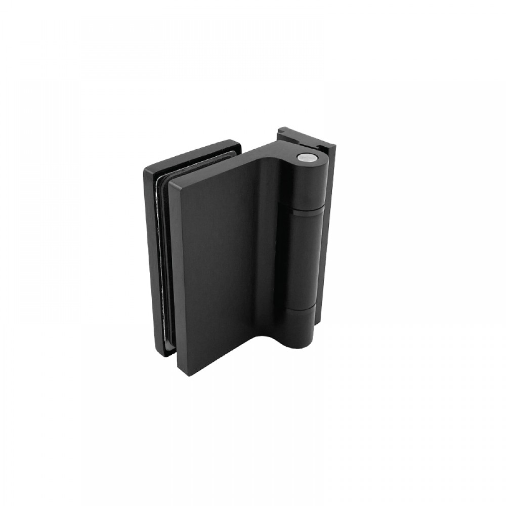 Dynamik Door Hinge - Black - Square Corners