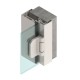 160 - 195mm Stud To Glass Door Frame - Anodised