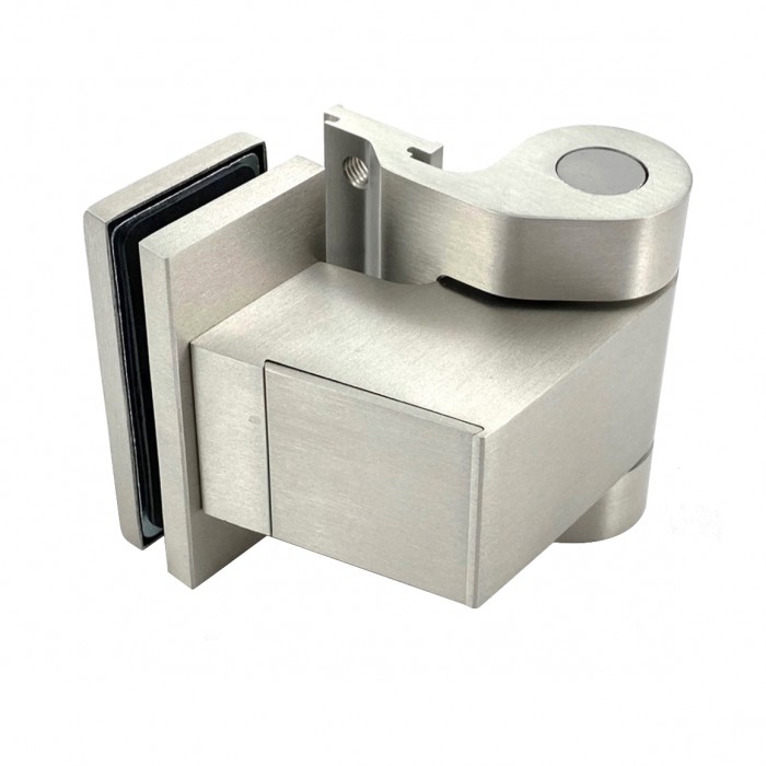 Dynamik Hydraulic Door Hinge Set - Stainless Steel Effect