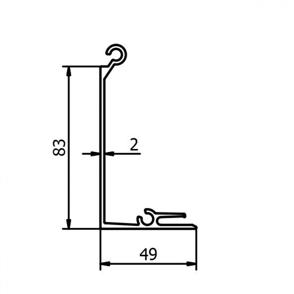 OnLevel 3011 Side Mount Lower Cladding