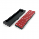 Self Adhesive Concealed Door Pull - Black - Loft Style