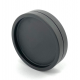 Self Adhesive Concealed Door Pull - Black