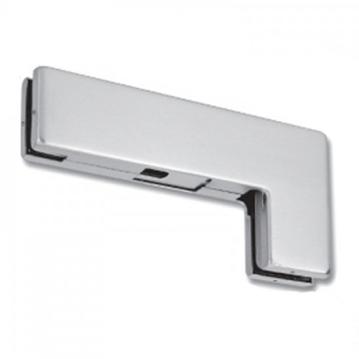 Standard Corner Transom Strike Box - Satin Stainless