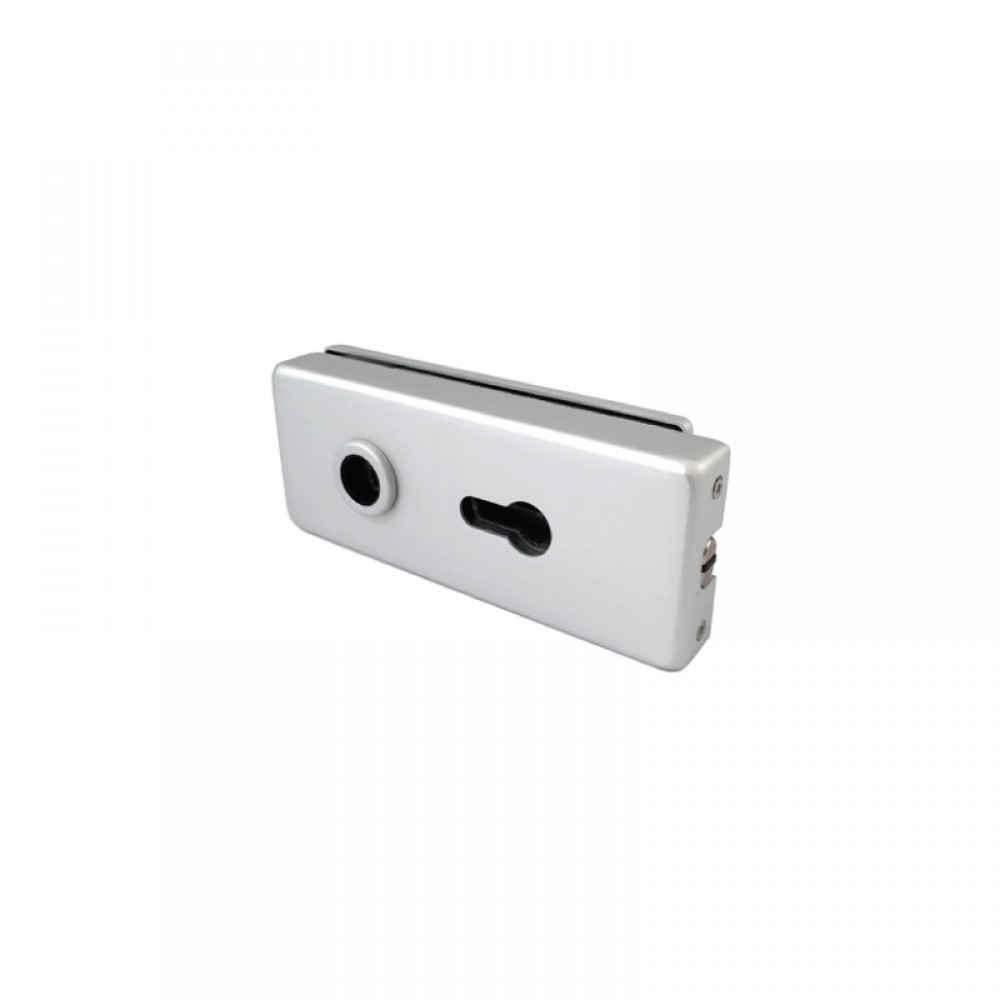 Magnetic Catch  Lever Lock - Natural Anodised