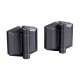 Glass to Glass Gate Hinge 8-12mm Glass - Black