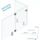 90 Degree Glass To Glass Latch Bracket - Satin Stainless