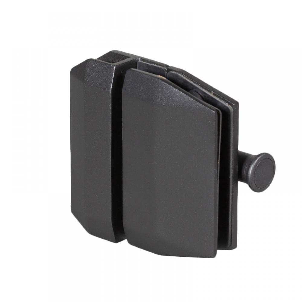 180 Degree Glass To Glass Gate Latch - Black