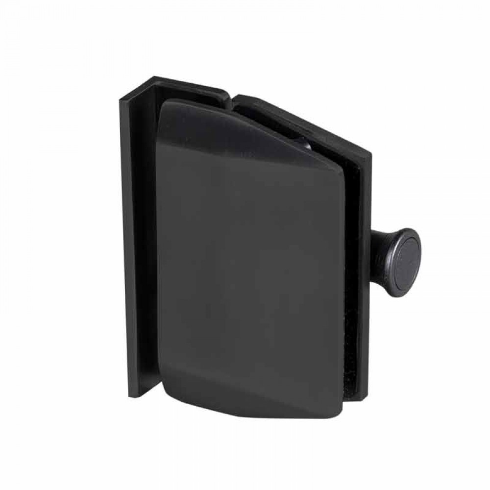 Glass To Wall Gate Latch - Black