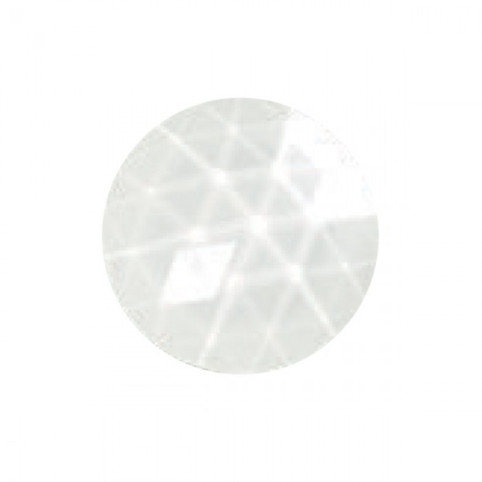 50mm Faceted Clear