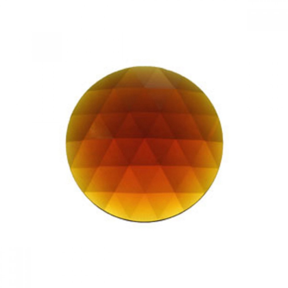 50mm Faceted Amber