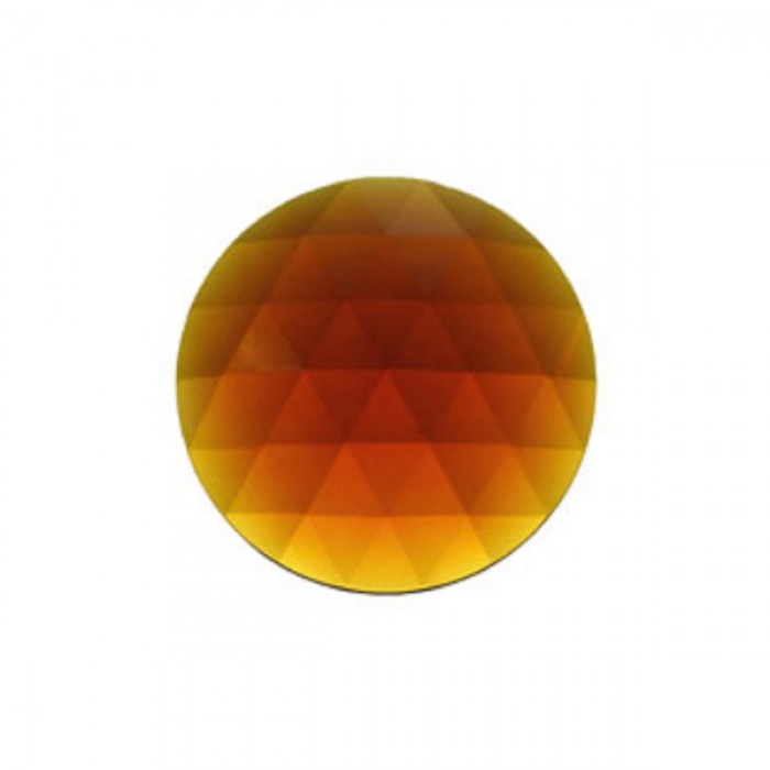 50mm Faceted Amber