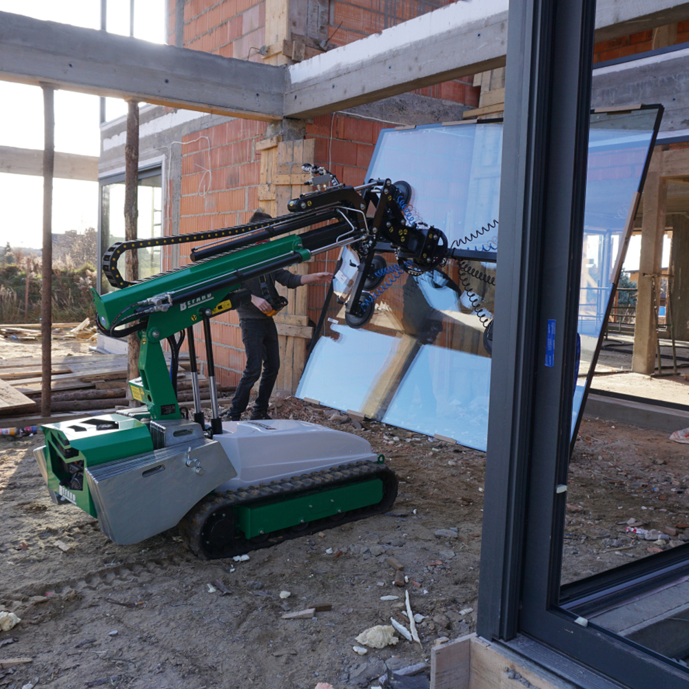 Glass & Window Installation Robot On Tracks - 800kg