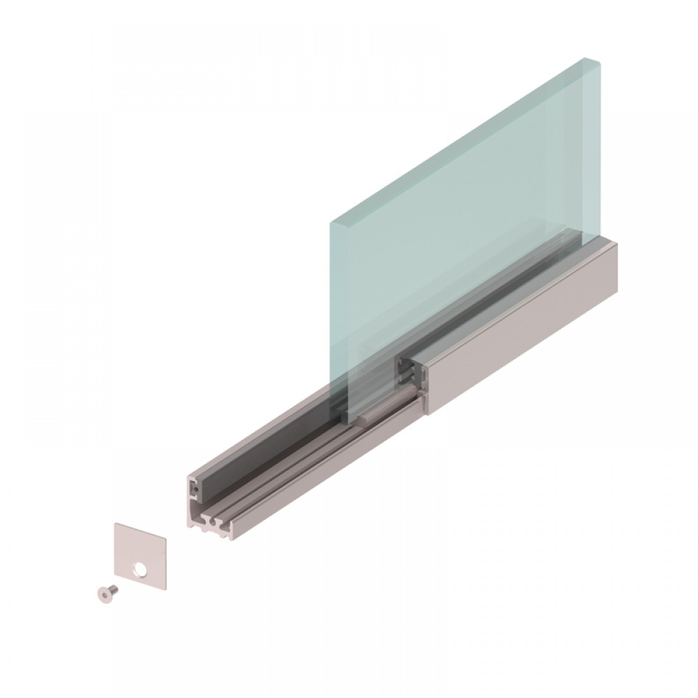 26 x 28mm Base Profile & Cover  - Anodised