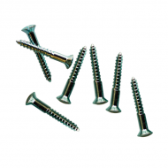 Chrome Plated No.6 Screws 3/4'-1