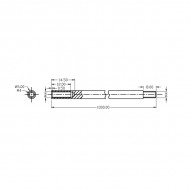 Rod Display System Rod With Internal/External Thread