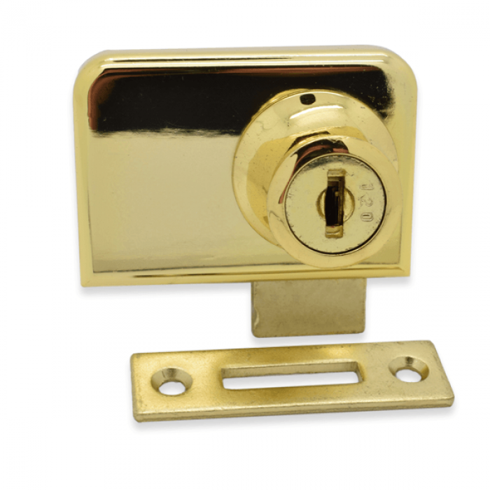 Non Drill Double Swing Lock Gold