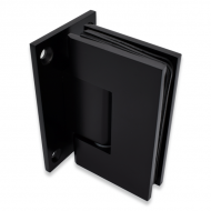 Shannon SQ Range - Wall To Glass Shower Hinge - Black