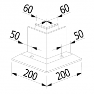 OnLevel 3010 F Type 90 Degree Internal Corner