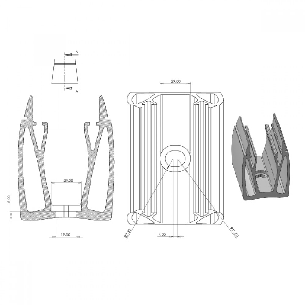 Complete Spig-Lite Advanced Kits For 15mm Thick Glass