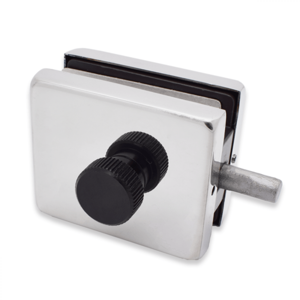 Turn Knob Lock - Satin Stainless