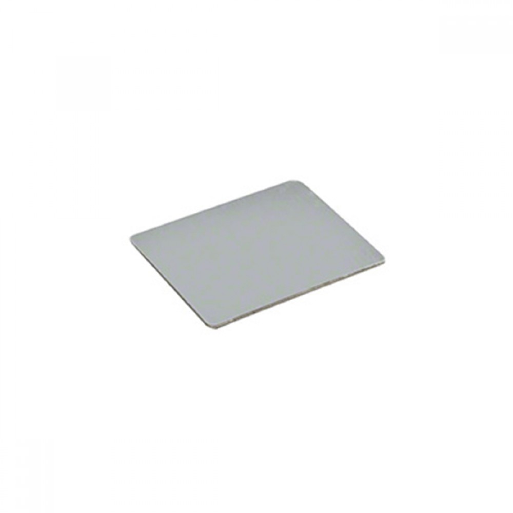 Wall Profile System Flat End Cap 12mm Aluminium