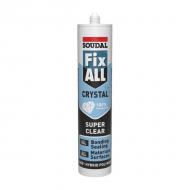 Soudal Fix ALL Crystal Adhesive and Sealant - Clear