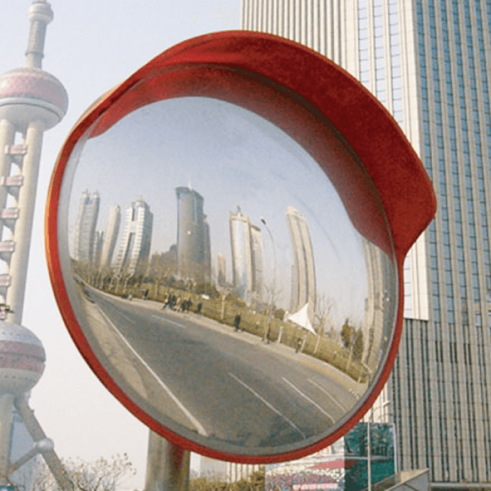 Outdoor Convex Mirror 450mm Acrylic