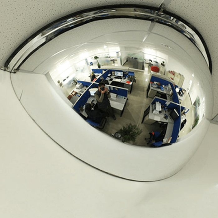 180deg 1/2  Dome Acrylic Mirror 600mm