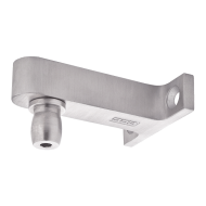 Top Pivot Flat - Satin Stainless