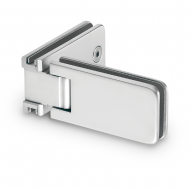 90 Degree - Glass to Glass Shower Hinge - Polished Chrome