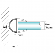 Bubble Seal - 10mm  Glass