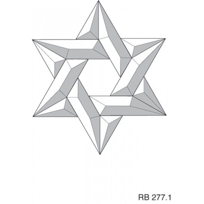 Star of David 140x160mm