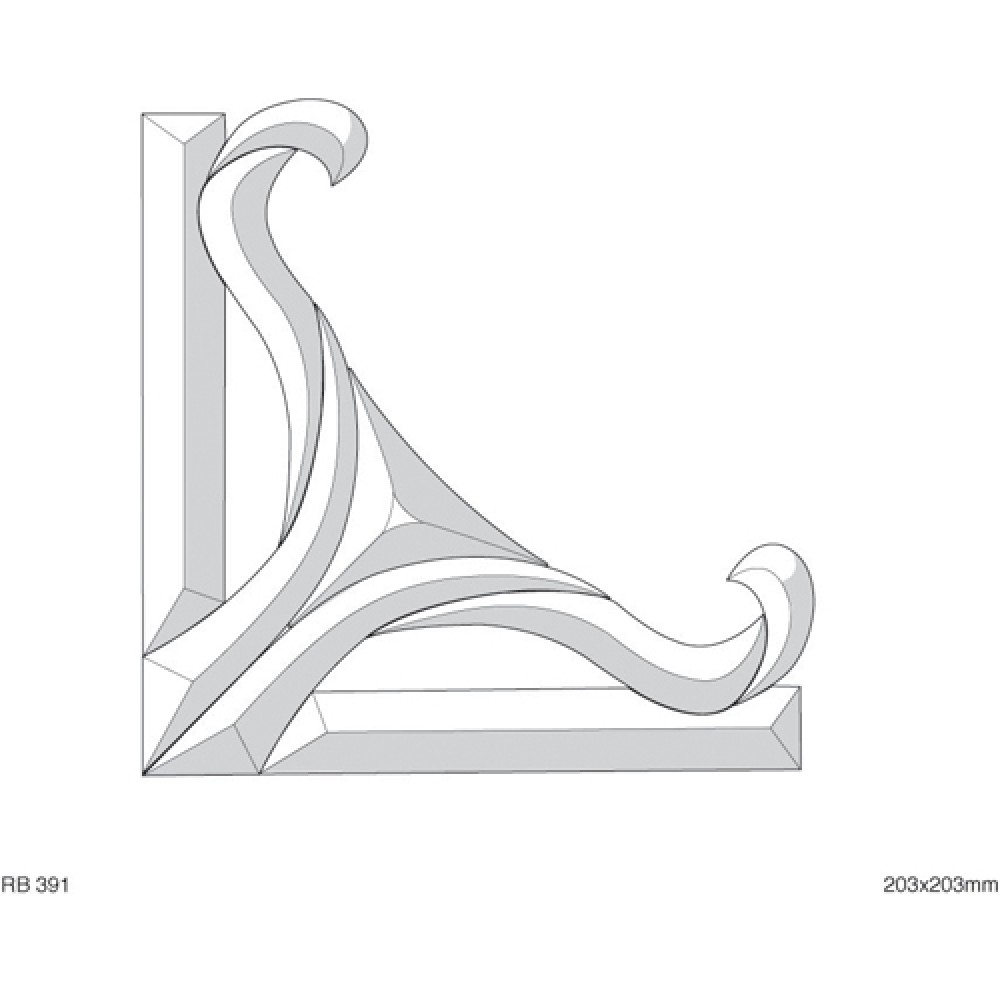 Corner 203x203x25mm (8)