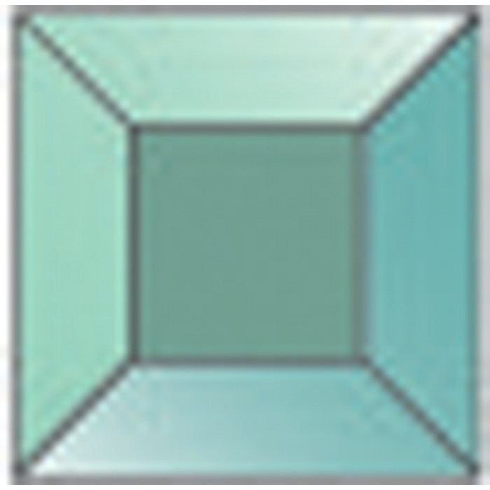 Square Green 38x38mm (1)